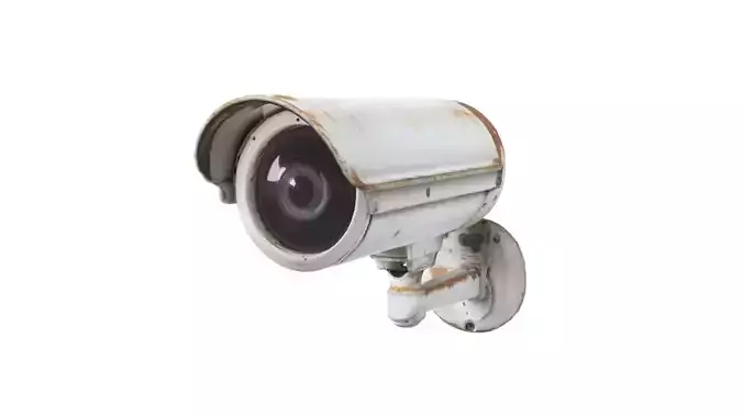 old surveillance camera