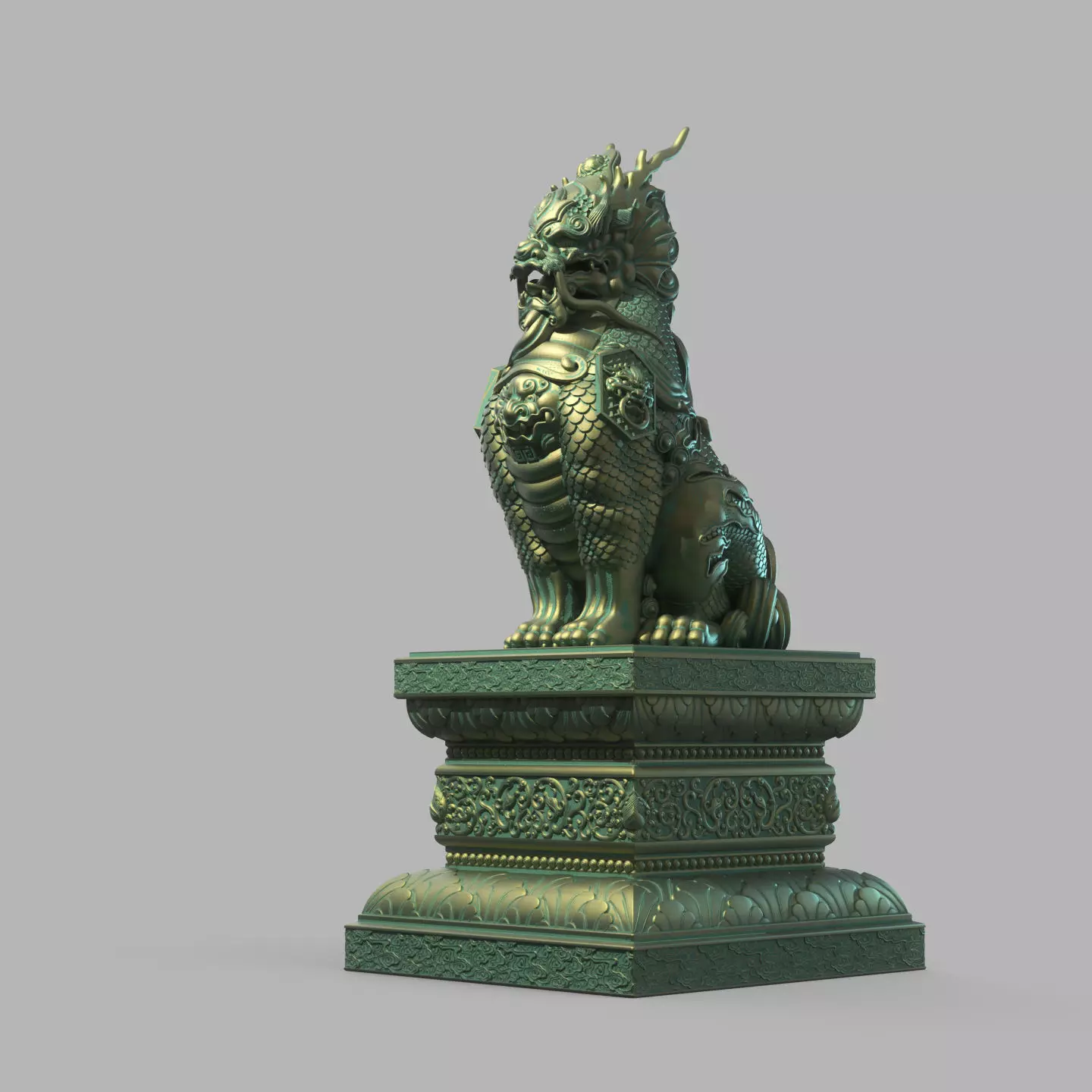 pixiu Qilin 3D model
