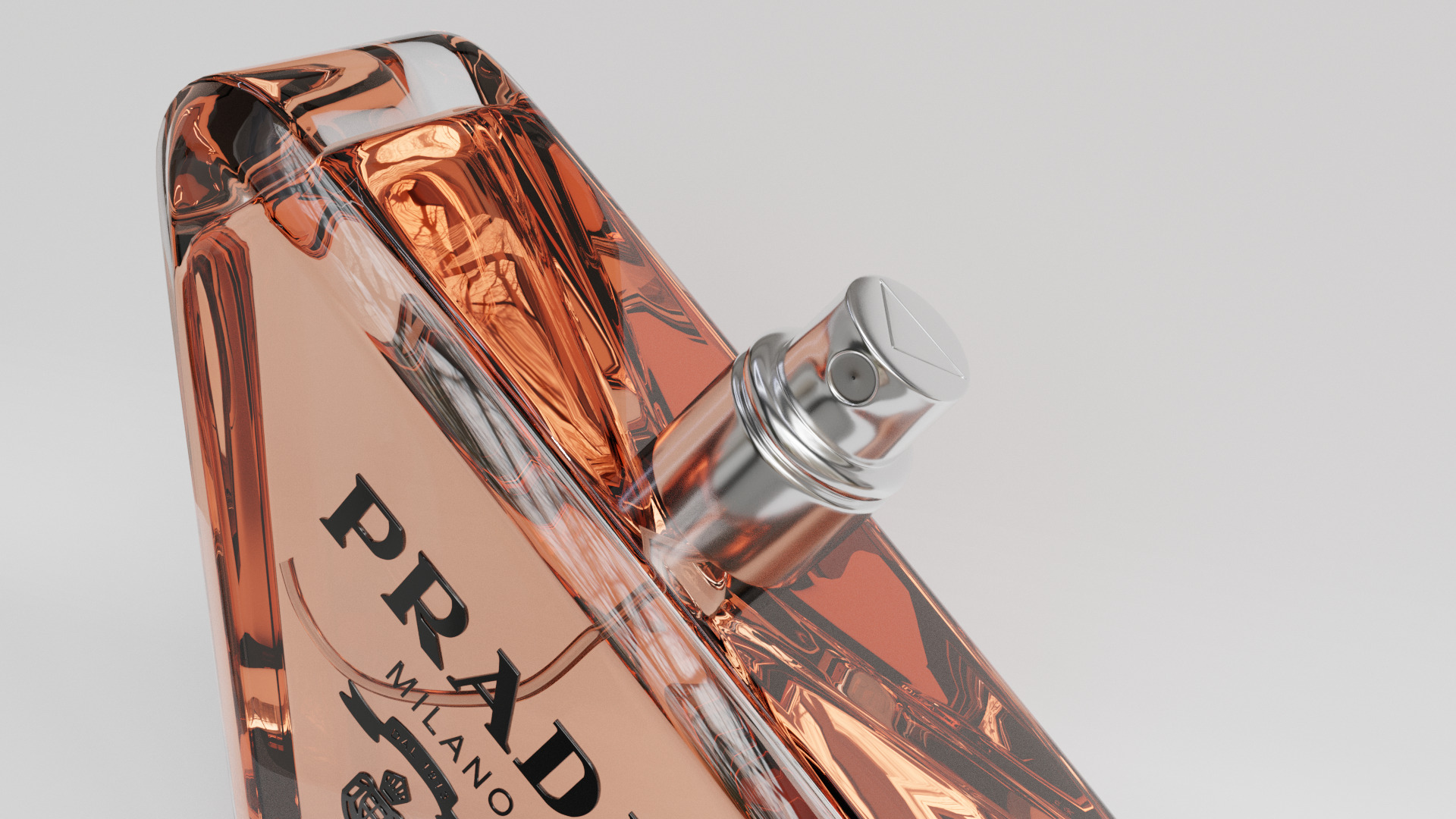 Prada Paradoxe Eau de Parfum Low-poly 3D model_5