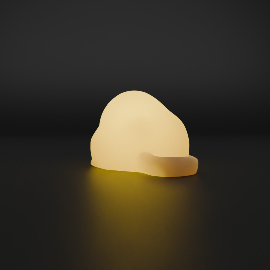Indirect lighting for Sorry Sleeping Cat 3D model_3