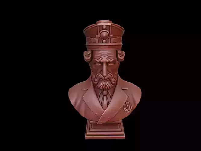 Haile Selassie Bust 3D print model