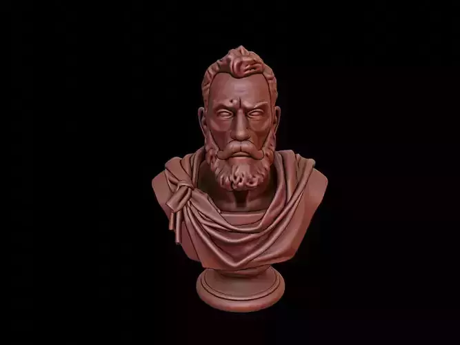 Hannibal Barca Bust