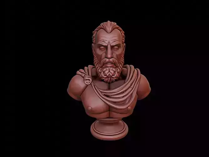 Hannibal Barca Bust