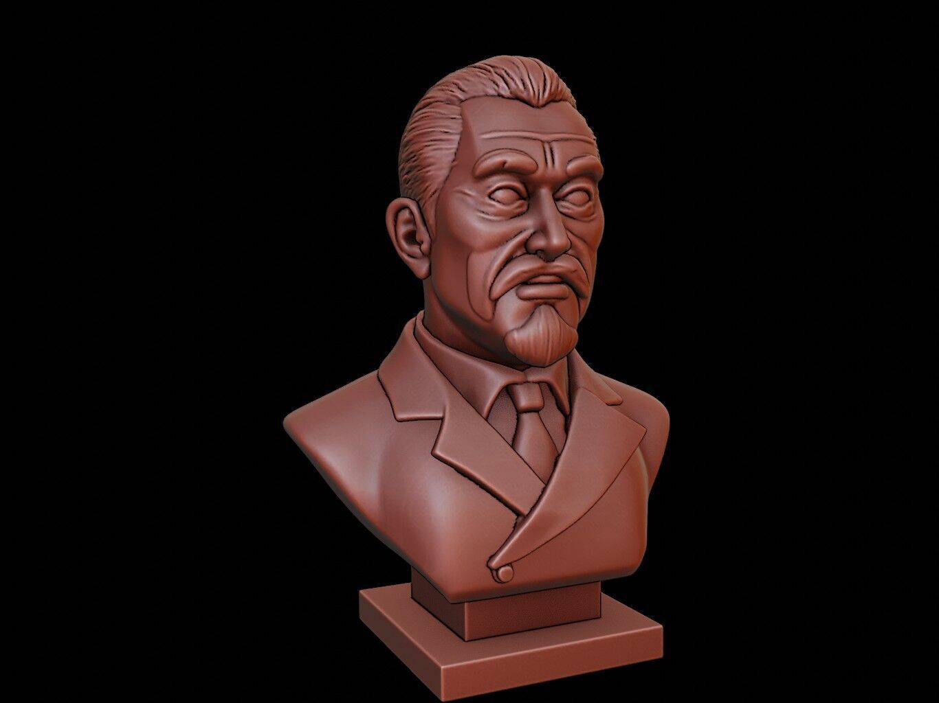 Isoroku Yamamoto Bust 3D print model_1