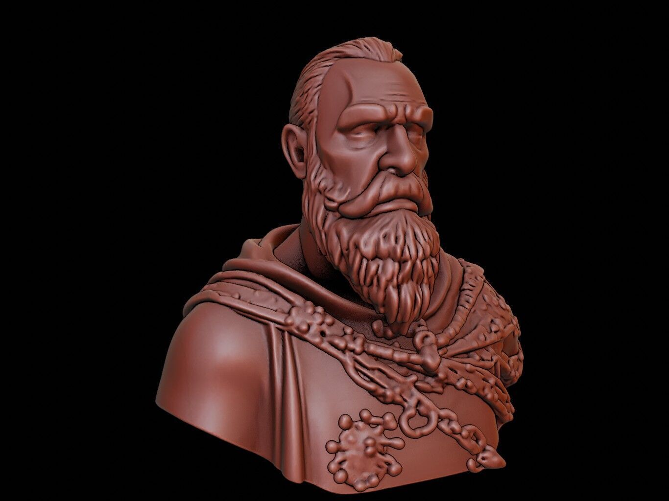 Ivan the Terrible Bust 3D print model_1