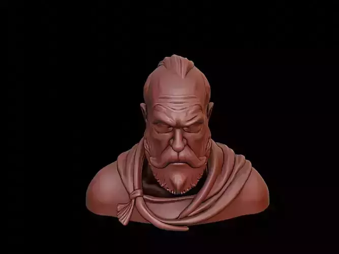 Ivan the Terrible Bust 3D print model