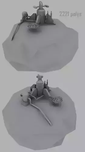 Asteroid mining colony