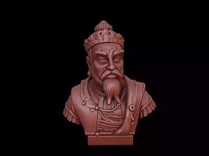Kublai Khan Bust