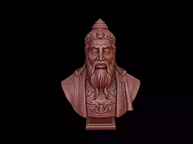 Kublai Khan Bust