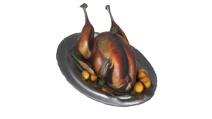 chiken Low-poly 3D model