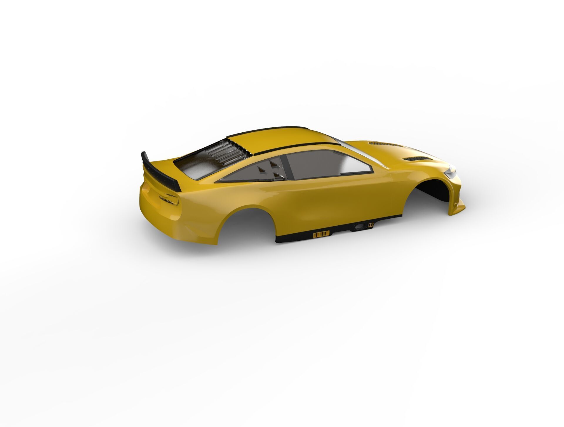 NASCAR Toyota Camry XSE 23XI Rc body shell 3D print model_18