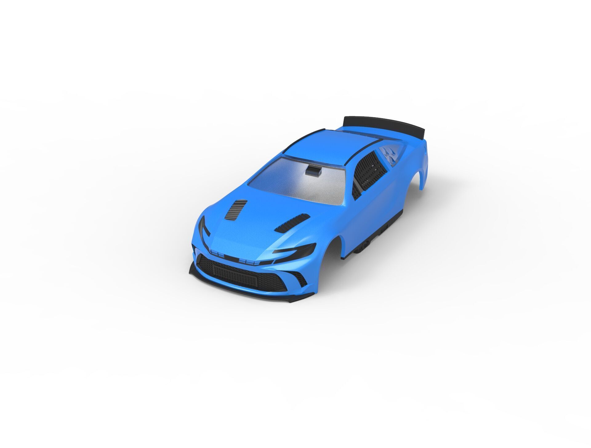 NASCAR Toyota Camry XSE 23XI Rc body shell 3D print model_4