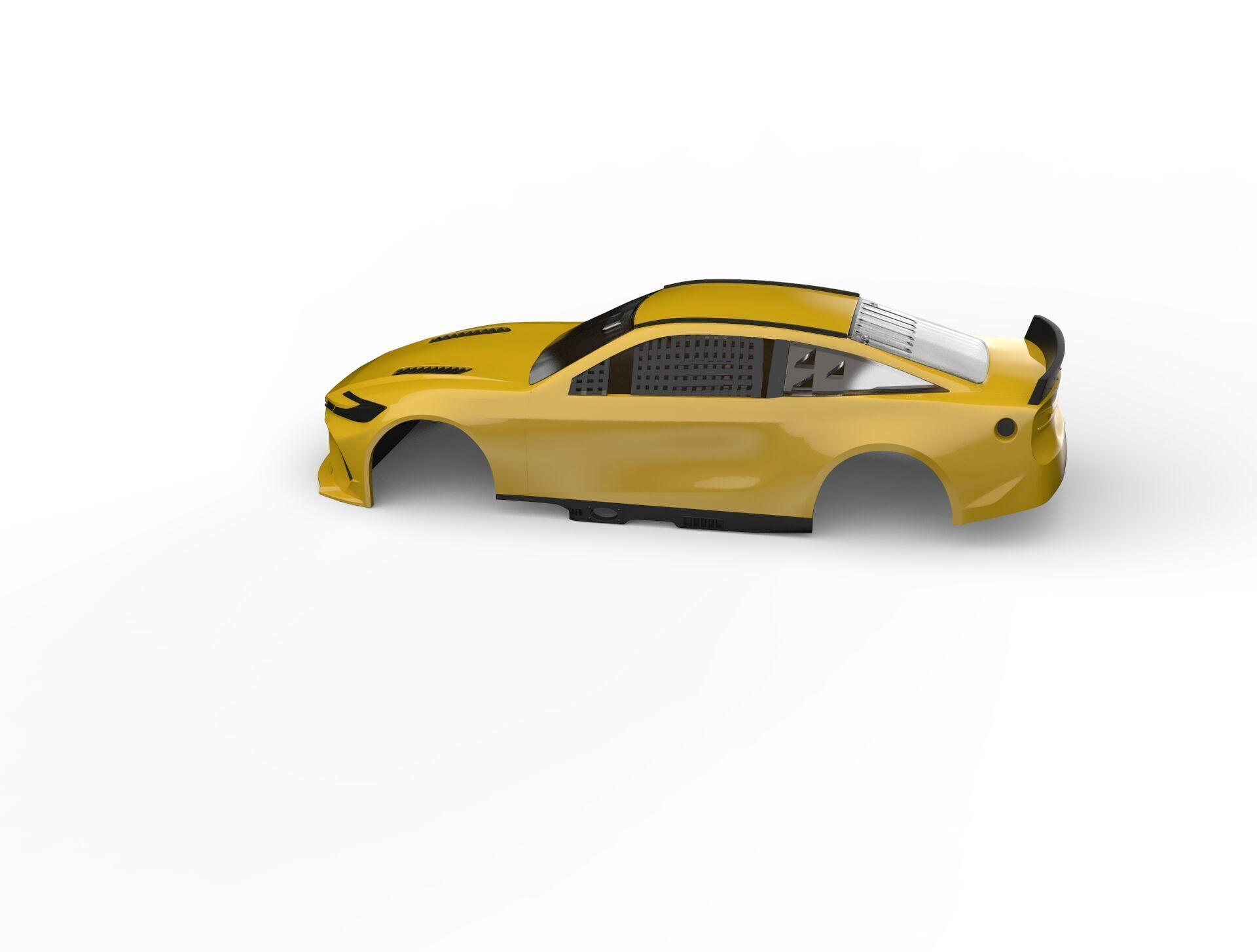 NASCAR Toyota Camry XSE 23XI Rc body shell 3D print model_17