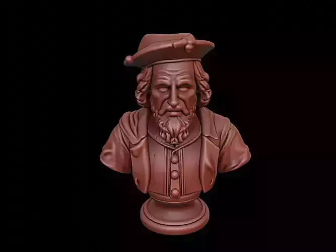 Louis XIV Bust 3D print model