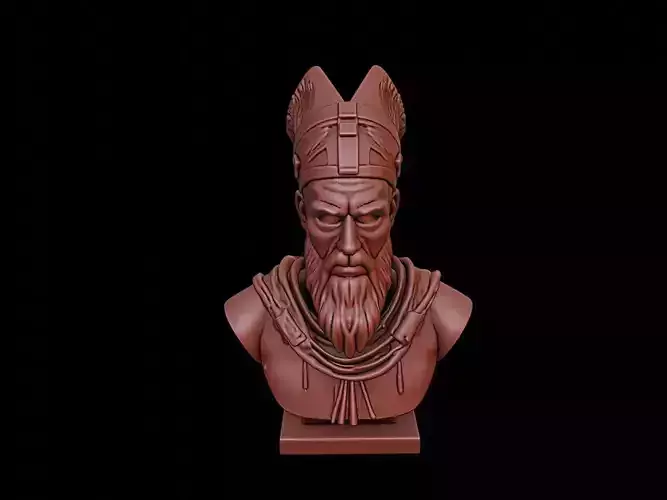 Menelik II Bust