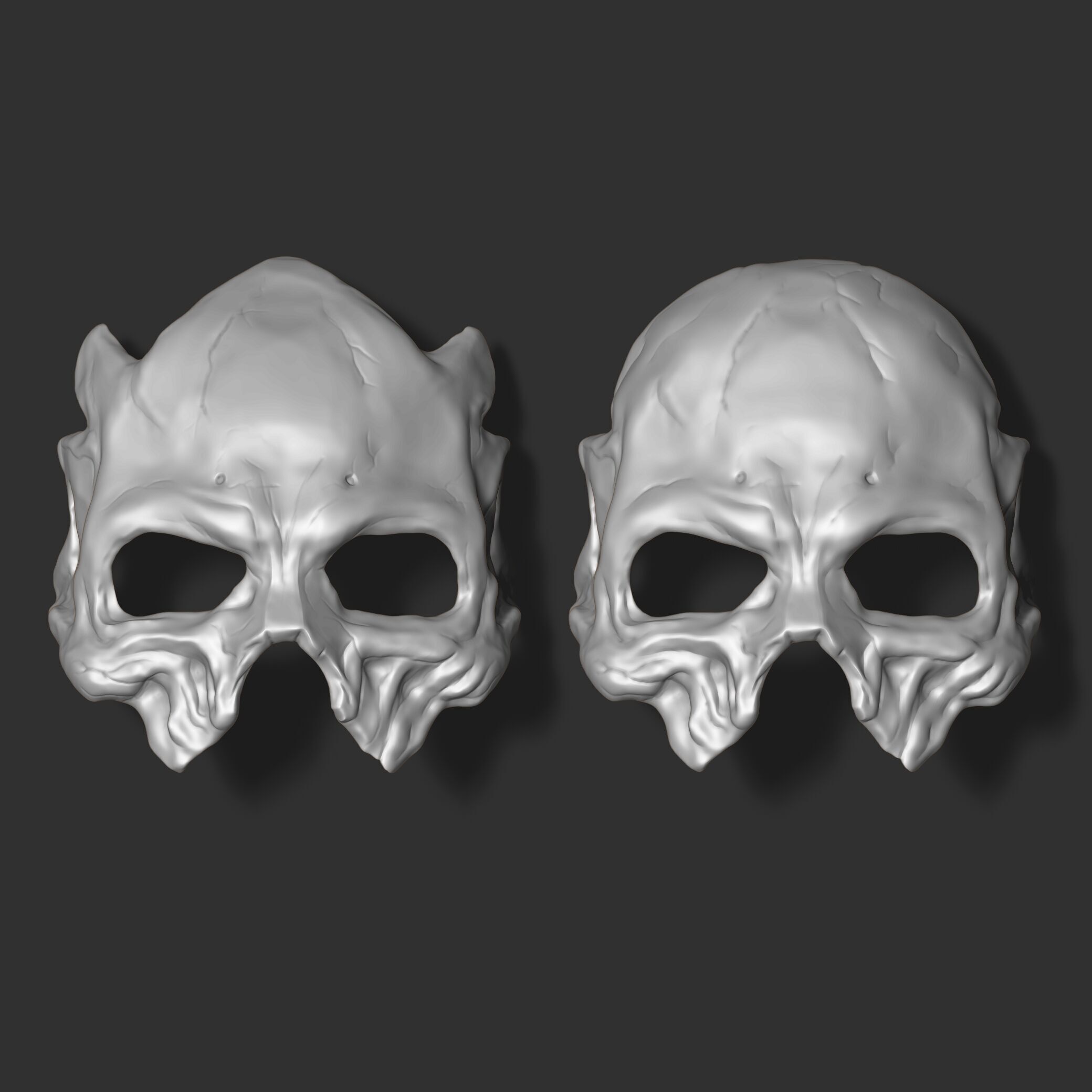 Mask of Papa V Perpetua - Ghost B C 3D print model_1