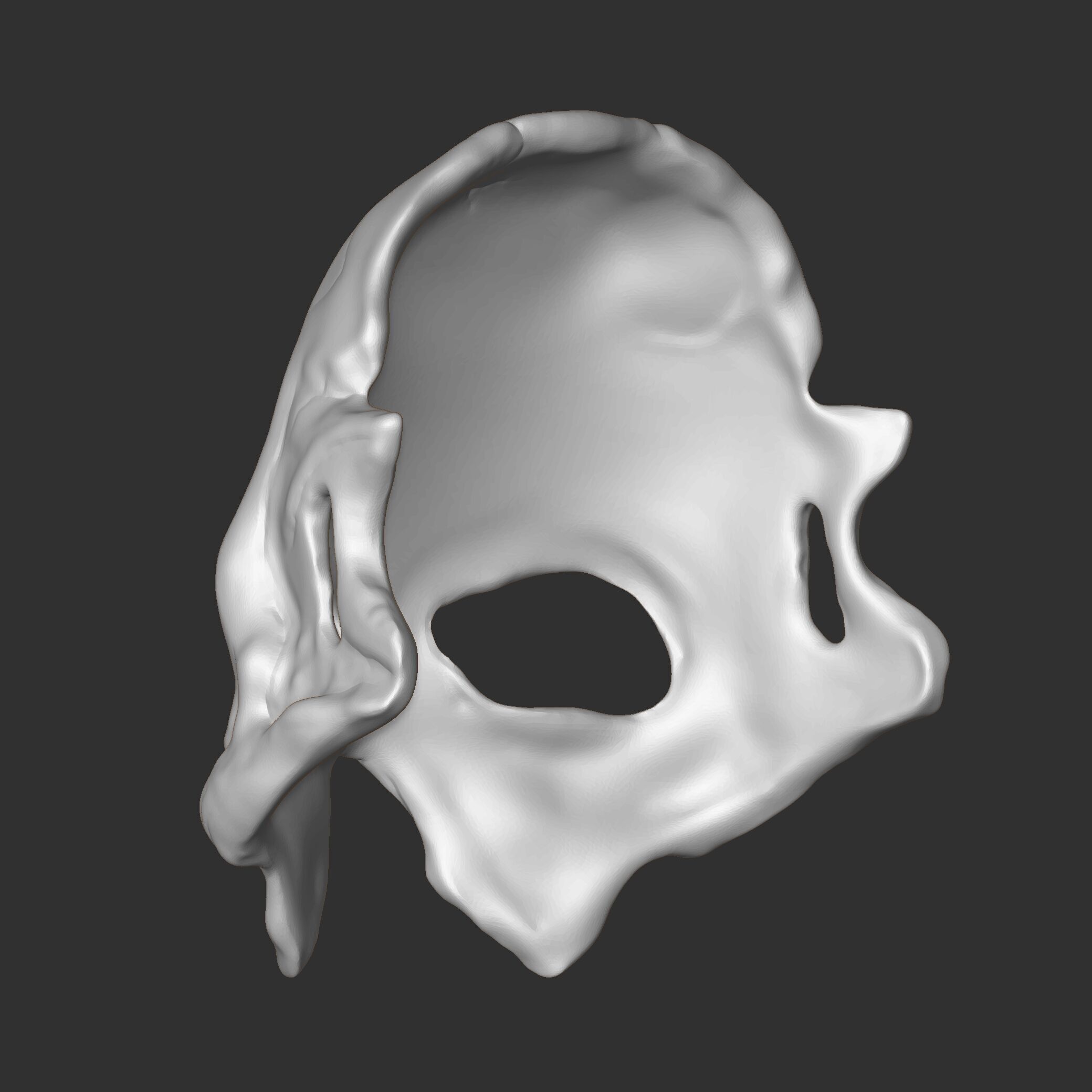 Mask of Papa V Perpetua - Ghost B C 3D print model_9