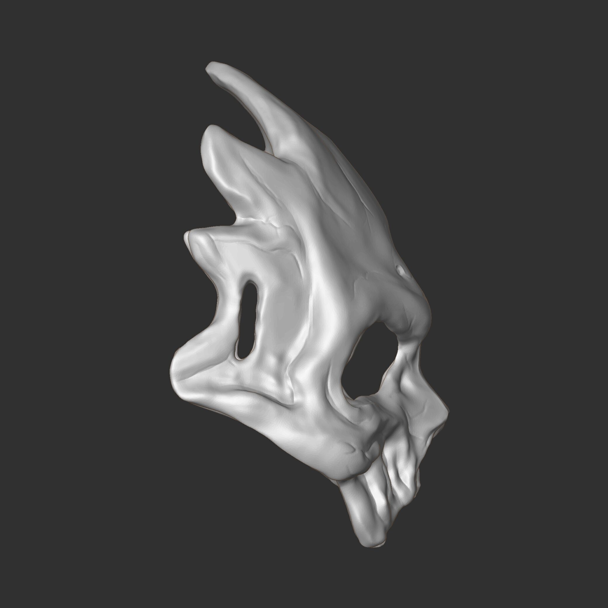 Mask of Papa V Perpetua - Ghost B C 3D print model_6