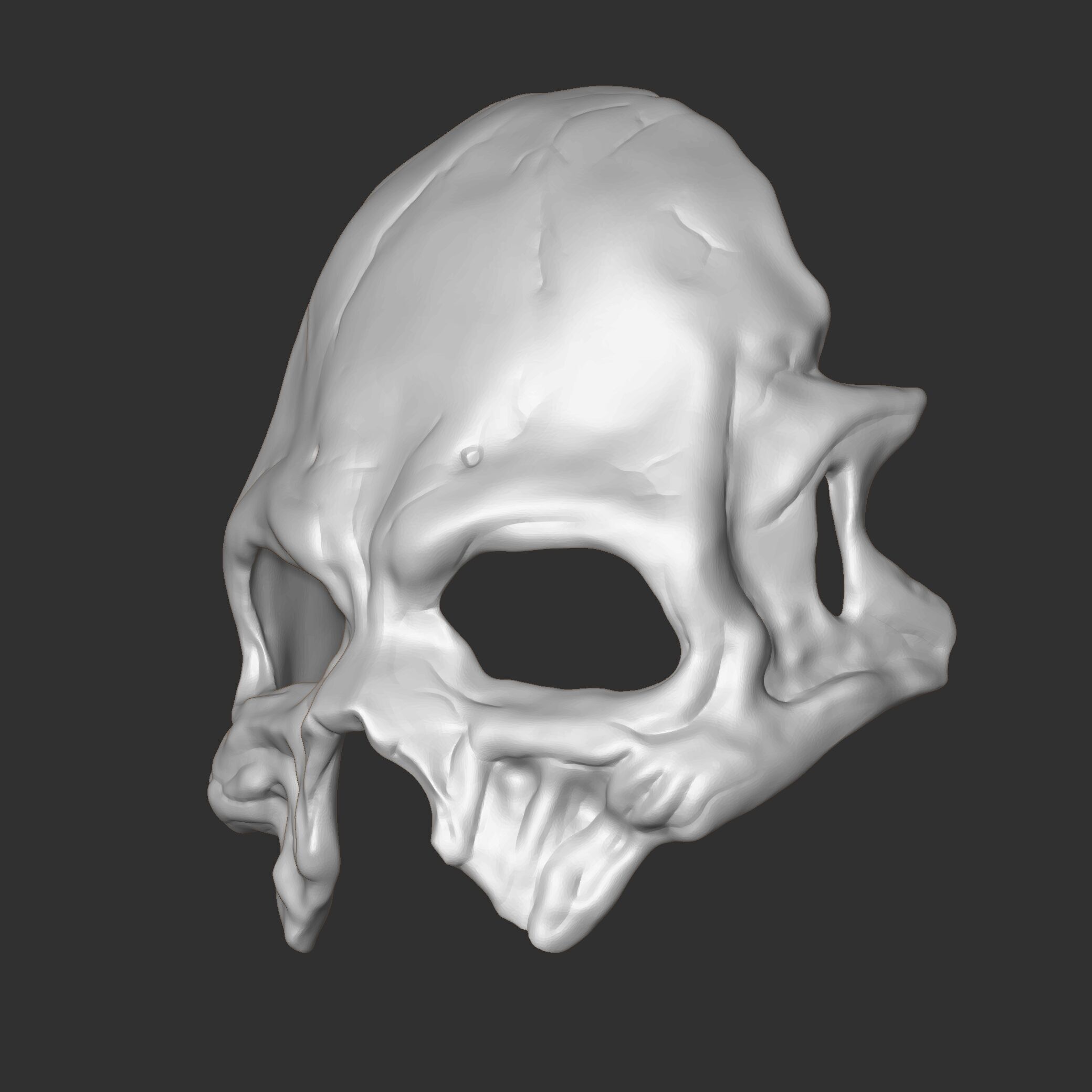 Mask of Papa V Perpetua - Ghost B C 3D print model_11