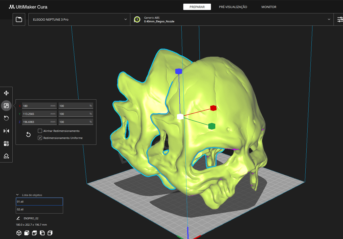 Mask of Papa V Perpetua - Ghost B C 3D print model_4