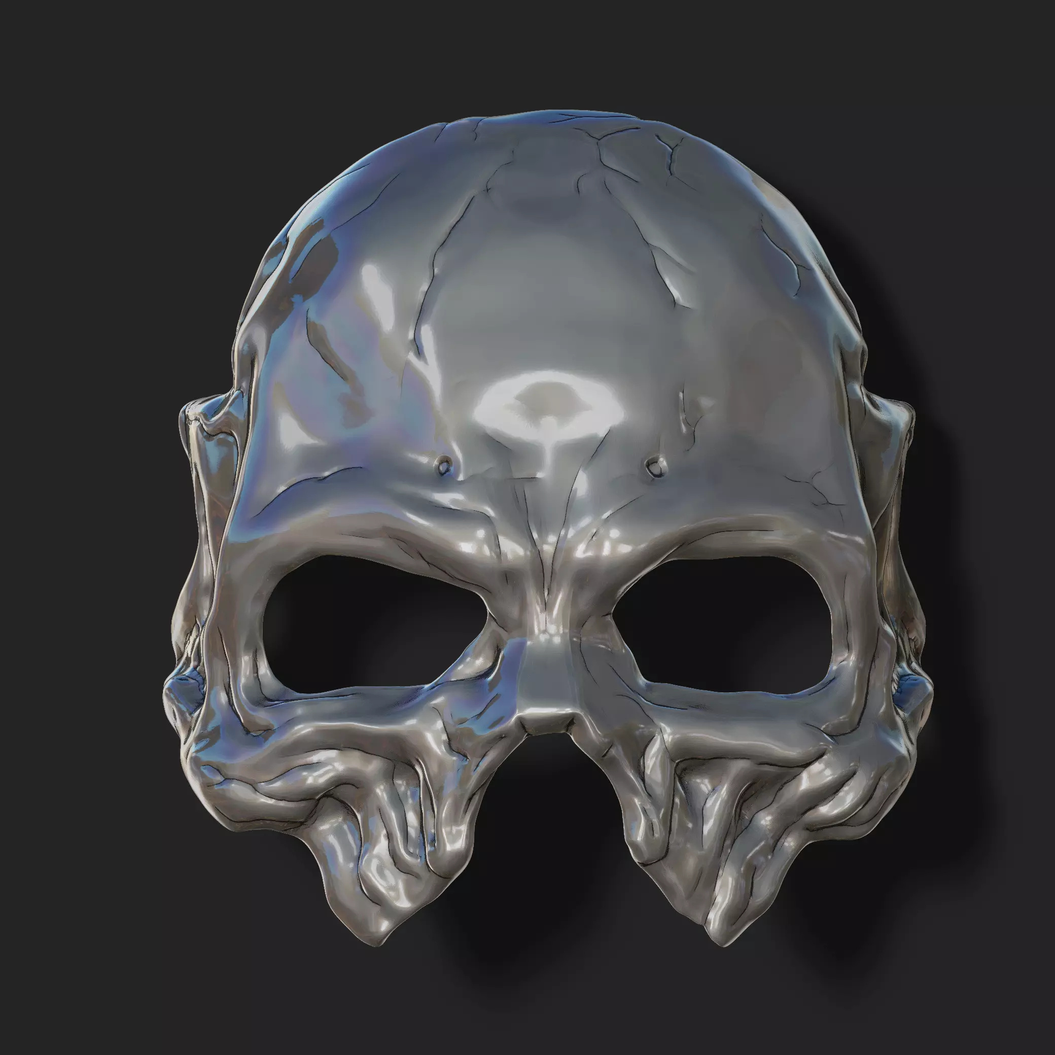 Mask of Papa V Perpetua - Ghost B C 3D print model_0