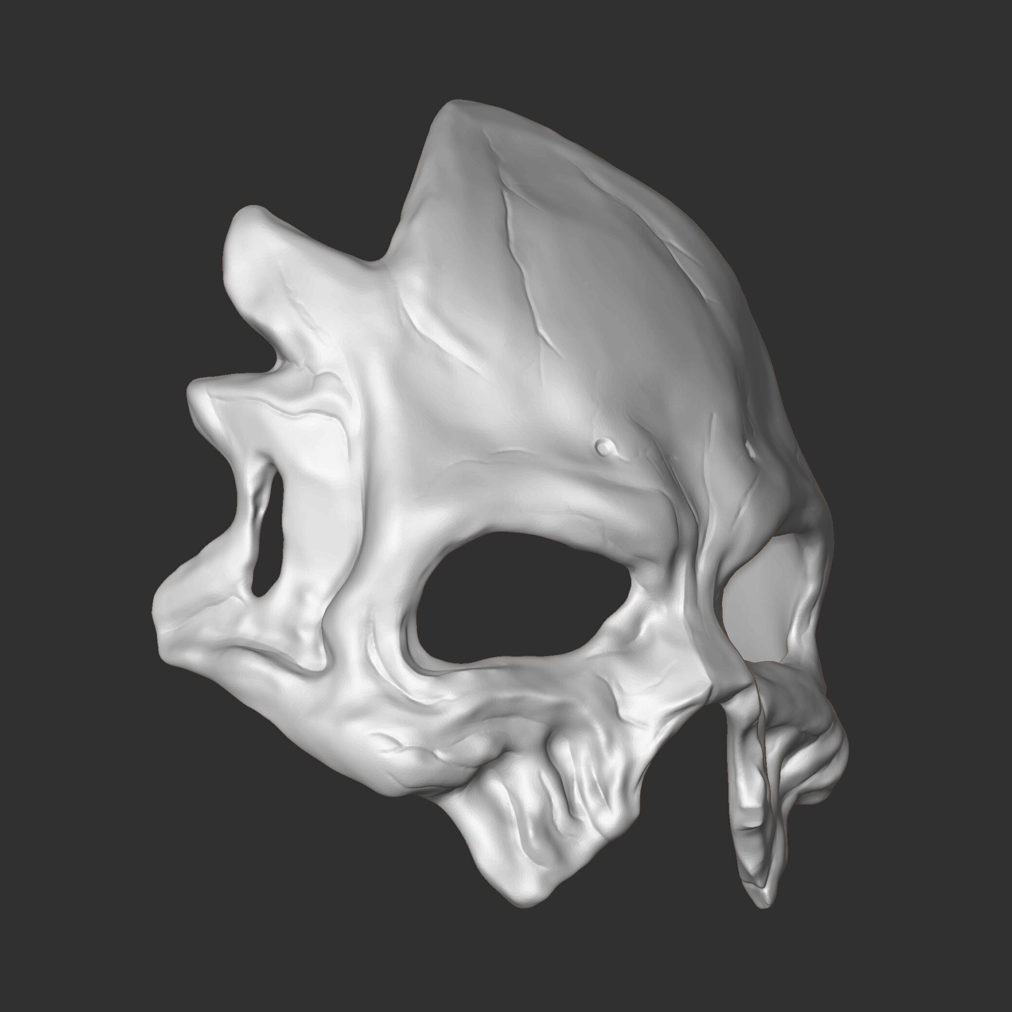 Mask of Papa V Perpetua - Ghost B C 3D print model_5