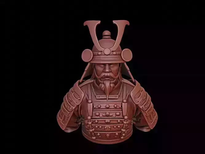 Oda Nobunaga Bust 3D print model