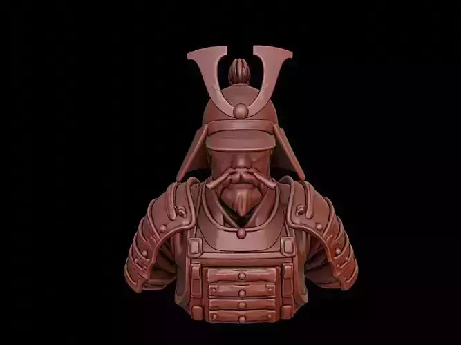 Oda Nobunaga Bust 3D print model