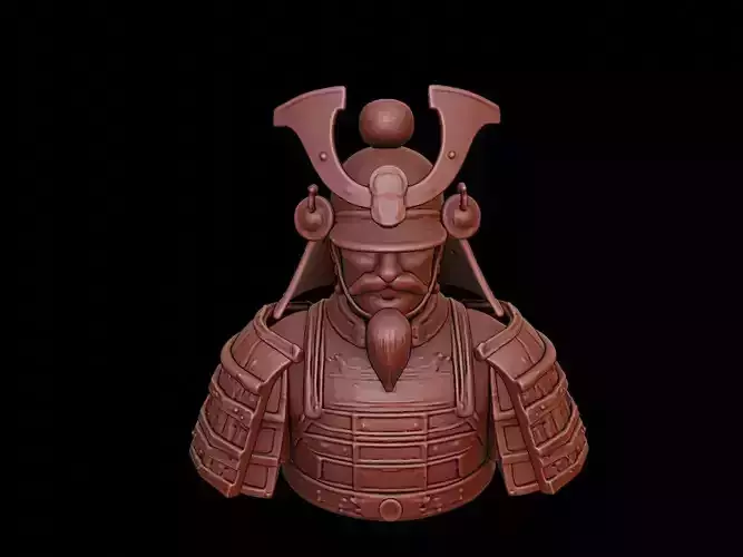 Oda Nobunaga Bust 3D print model