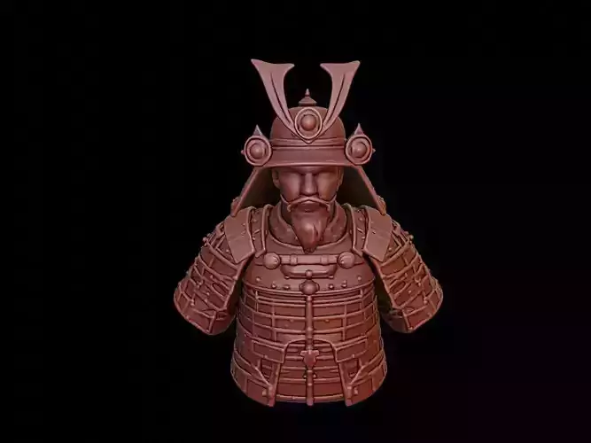 Oda Nobunaga Bust 3D print model