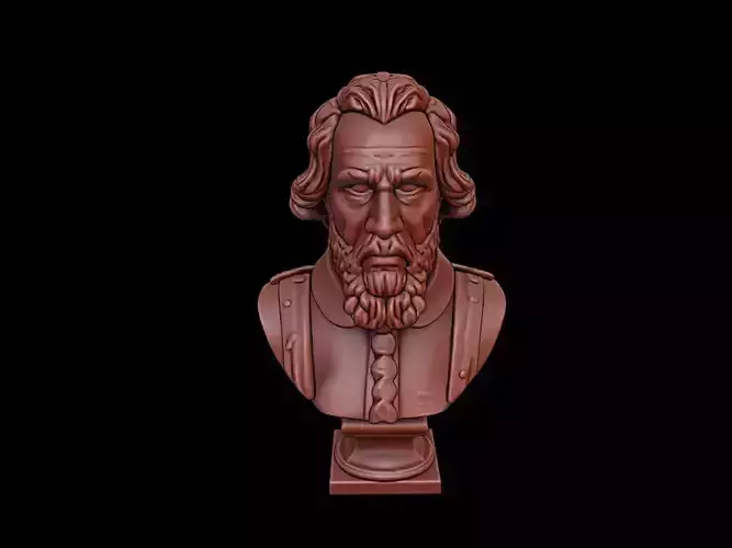 Oliver Cromwell Bust