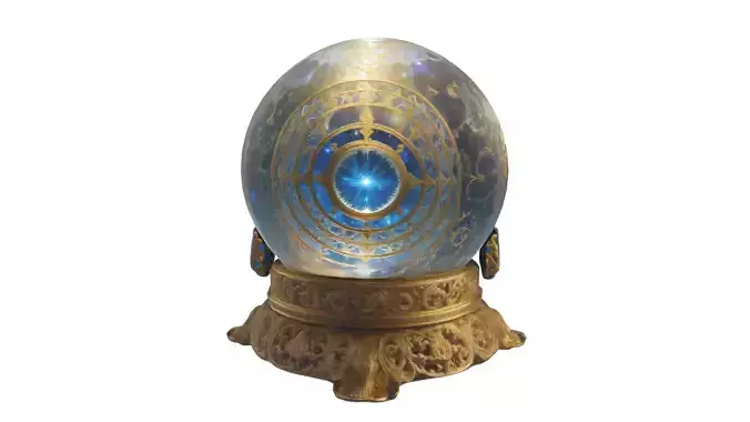 crystal magic sphere