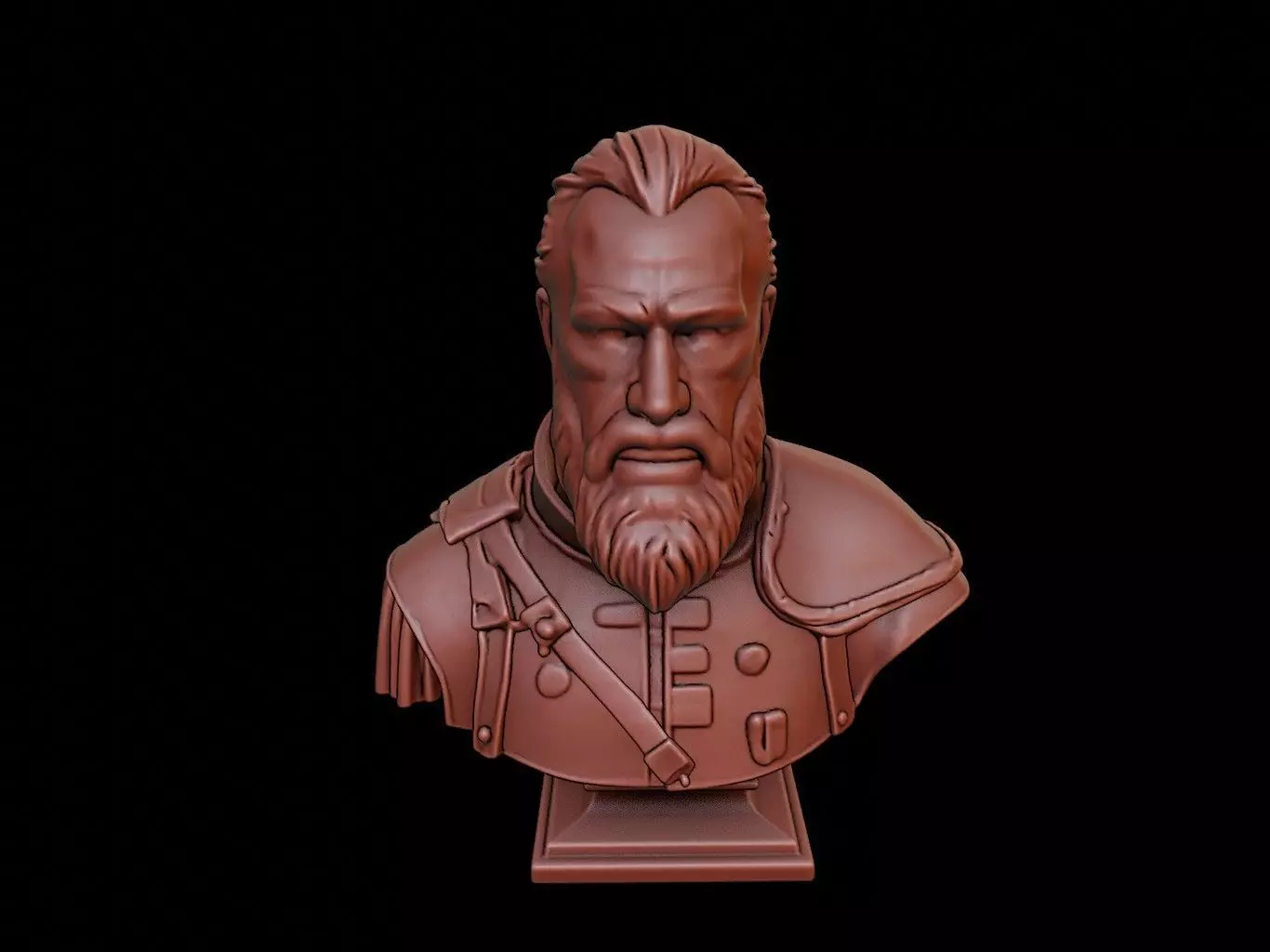 Robert the Bruce Bust 3D print model_0