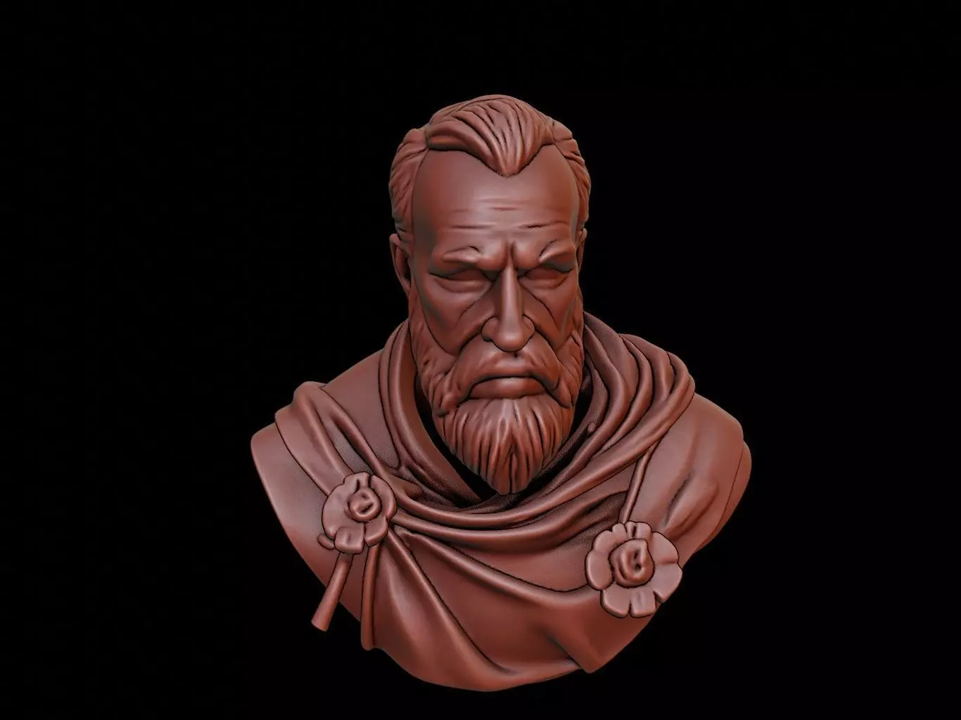 Robert the Bruce Bust 3D print model