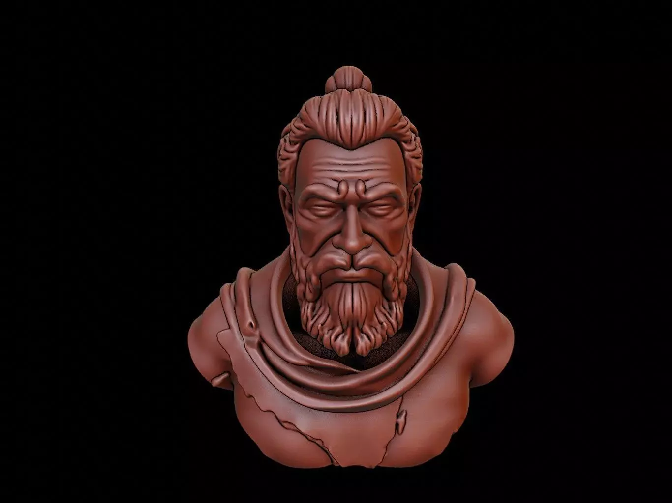 Sargon of Akkad Bust 3D print model