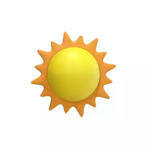  Sun 3D Model