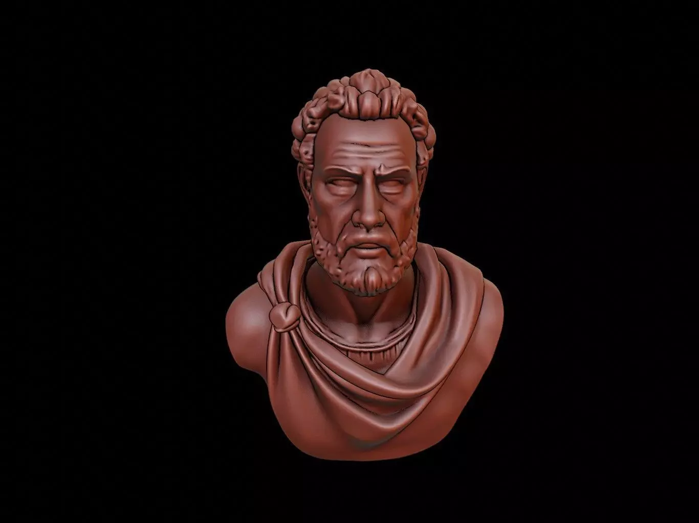 Scipio Africanus Bust 3D print model_0