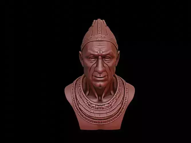 Shaka Zulu Bust