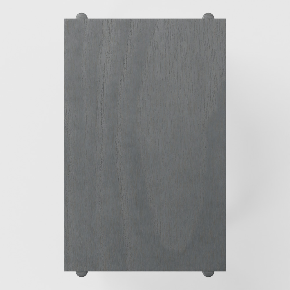 Jordi Mini Desk Black Low-poly 3D model_6