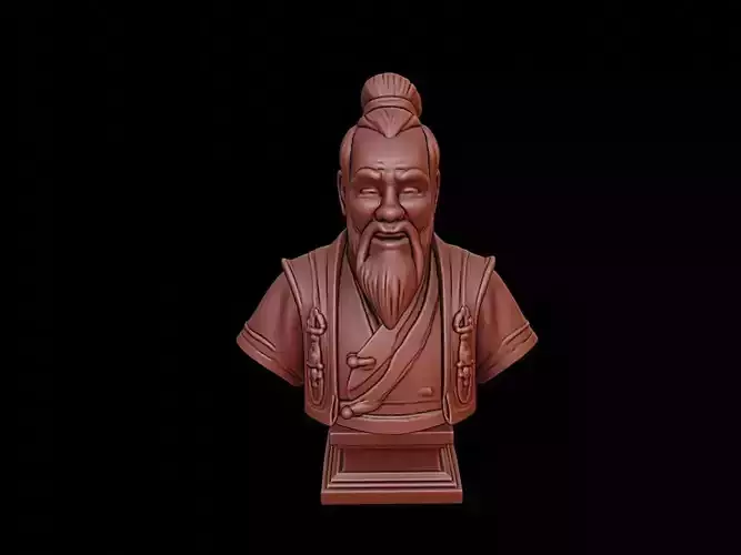 Tang Taizong Bust