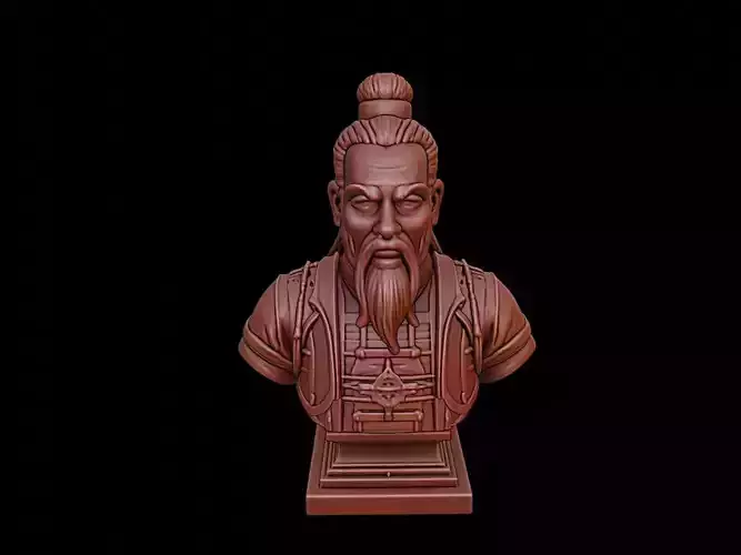 Tang Taizong Bust