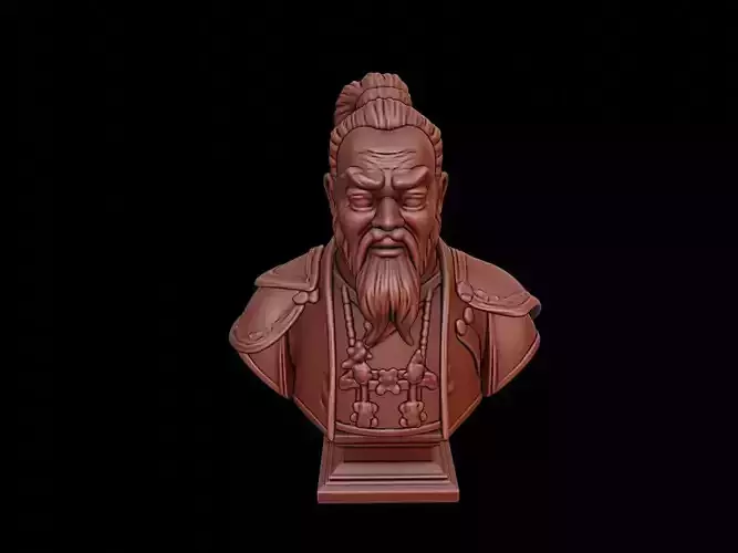 Tang Taizong Bust