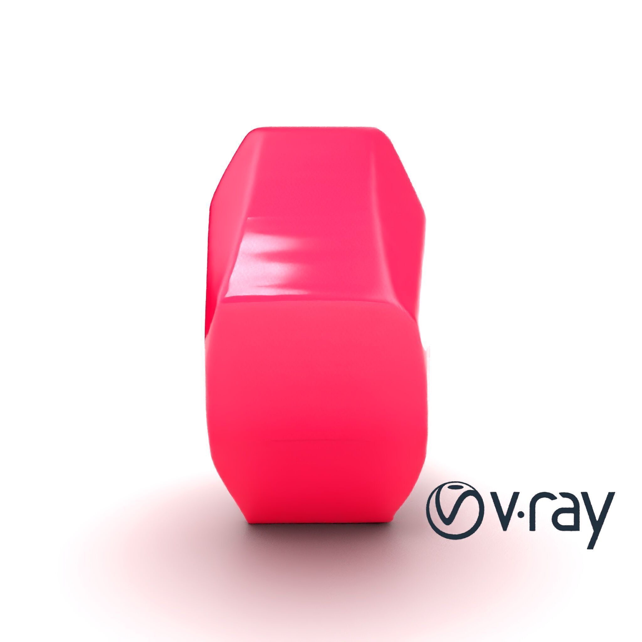 Origami Heart Model Pack with Smooth Folded Design Low-poly 3D model_13