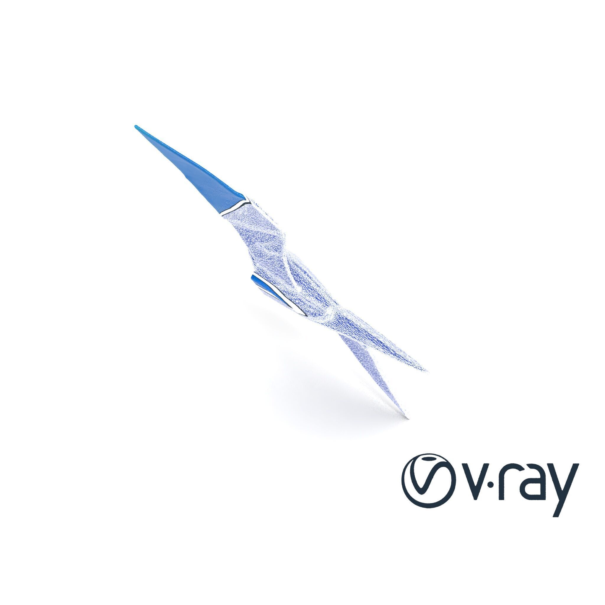 Artistic Origami Swallow 3D model pack Low-poly 3D model_29