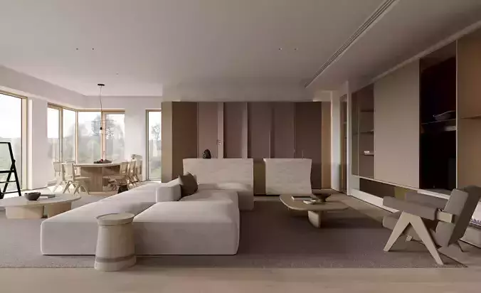 Apartment interior scenes   