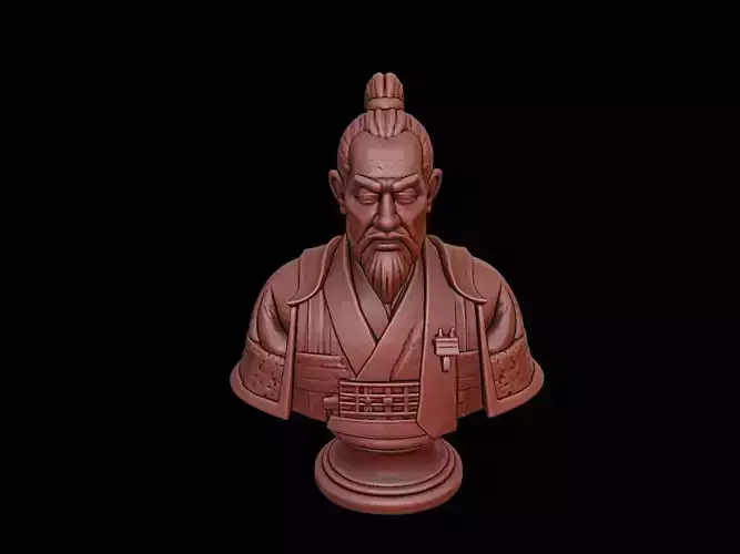 Toyotomi Hideyoshi Bust