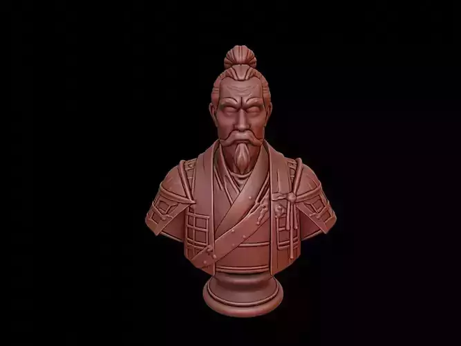 Toyotomi Hideyoshi Bust