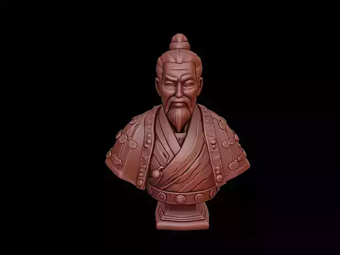 Toyotomi Hideyoshi Bust