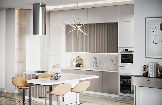 Kitchen 05 3D model 4
