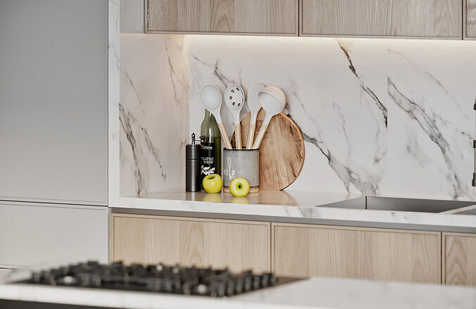 Kitchen 04 3D model 5